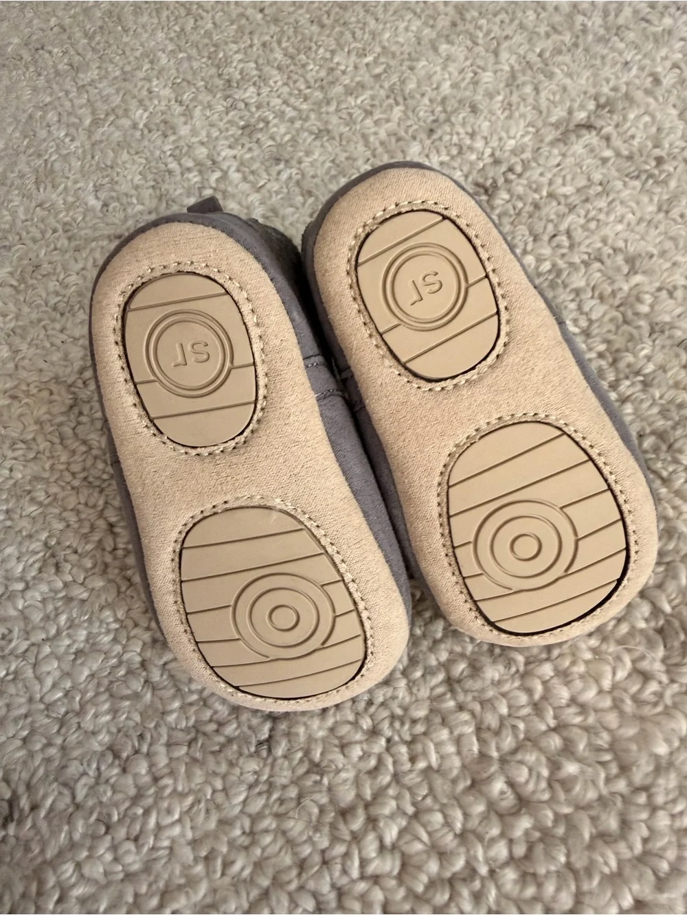 Kids Gray Cozy Lined Winter Boots